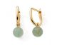 Boucles d'oreilles brisures or et agate Stepec - nBIPBT