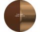 Cuir collier Les Georgettes - Terre cuite/Bronze 16 mm