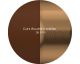Cuirs boucles d'oreilles 16 mm Les Georgettes - Terre cuite/Bronze