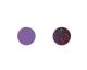 Simili cuir bague 16 mm Les Georgettes - Papillon/Paillettes roses