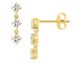 Boucles d'oreilles pendants plaqué or - 135038.1
