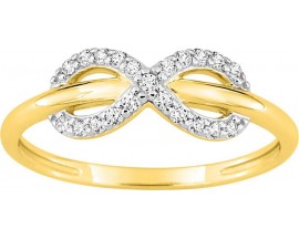 Bague infini or & oxydes - 197587.Z3