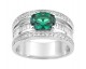 Bague argent & oxyde(s) - 337005.4