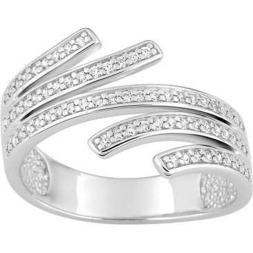 Bague argent et oxydes - 337075.1