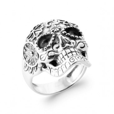 Bague argent Calavera Stepec - SETEXPP