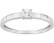Bague solitaire or & diamant synthétique Stepec - 9KLGD027W