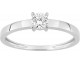 Bague solitaire or & diamant synthétique Stepec - 9KLGD029W