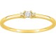 Bague solitaire or & diamants synthétiques Stepec - 9KLGD040Y