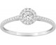 Bague solitaire or & diamants synthétiques Stepec - 9KLGD030W
