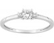 Bague solitaire or & diamants synthétiques Stepec - 9KLGD043W