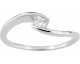 Bague solitaire or & diamant synthétique Stepec - 9KLGD067W