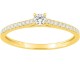 Bague solitaire or & diamants synthétiques Stepec - 9KLGD071Y
