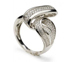 Bague argent & oxydes LINEARGENT - 19414-R