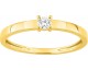 Bague solitaire or & diamant synthétique Stepec - 9KLGD026Y