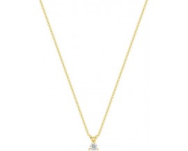 Collier or & diamant synthétique Stepec - 9KLGD060Y