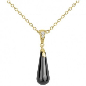 Collier céramique et plaqué or Ceranity - 1-76-0031