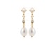Boucles d'oreilles pendants plaqué or oxydes Stepec - IJPJBPPBO