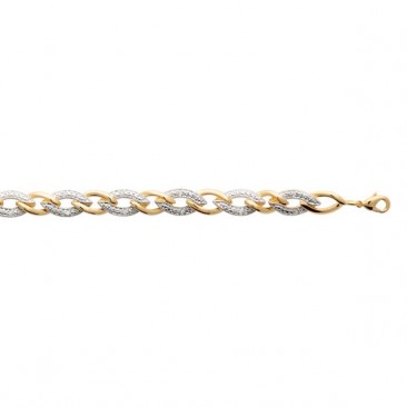 Bracelet plaqué or oxydes Stepec - ESPSPSBE