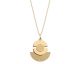 Collier Les Georgettes - Cuzco doré - 30 mm