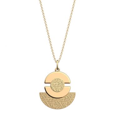 Collier Les Georgettes - Cuzco doré - 30 mm