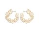 Boucles d'oreilles créoles Les Georgettes - Mariposa finition or - 70452561900000