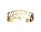 Bracelet manchette Les Georgettes - Jungle finition or 20 mm
