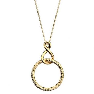 Collier Les Georgettes - Icone Infini doré
