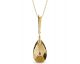 Collier argent doré et cristal Spark - G0149C