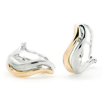 Boucles d'oreilles créoles argent LINEARGENT - 12627-G-A