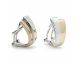 Boucles d'oreilles demi-créoles argent LINEARGENT - 12631-G-A