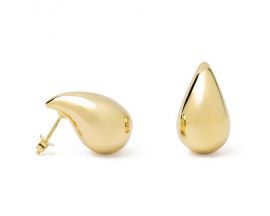 Boucles d'oreilles argent doré LINEARGENT - 19788-G-A