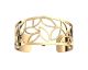 Bracelet manchette Les Georgettes - Jungle finition or 30mm
