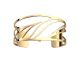 Bracelet manchette Les Georgettes - Ara finition or 30 mm