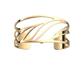 Bracelet manchette Les Georgettes - Ara finition or 30 mm