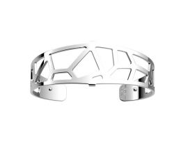 Bracelet manchette Les Georgettes - Girafe finition argent 20 mm