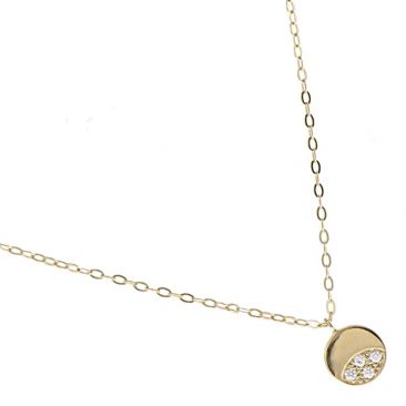Collier or & diamants Clozeau - N245D