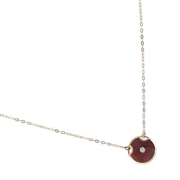 Collier or & diamant(s) Clozeau - R328DRR