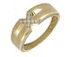 Bague or & diamant(s) Clozeau - H406D