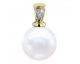 Pendentif or perle de culture & diamant Stepec - BE122/1-EDC