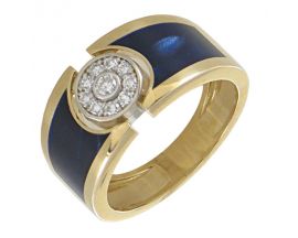 Bague or diamant(s) Clozeau - F713DBP