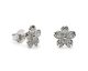 Boucles d'oreilles boutons argent & oxydes LINEARGENT - 19935-A