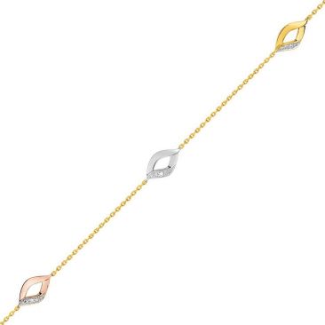 Bracelet or & diamant(s) Stepec - RY627TB4