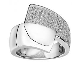 Bague empierrée argent Phebus - 70100330