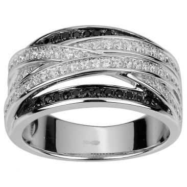 Bague empierrée argent Phebus - 70100357
