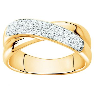 Bague plaqué or oxydes Phebus - 76100015