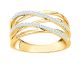 Bague plaqué or oxydes Phebus - 76100017