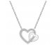 Collier argent et oxydes coeurs Phebus - 70700116