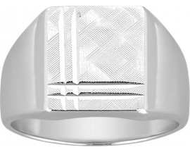 Chevalière argent - 337808