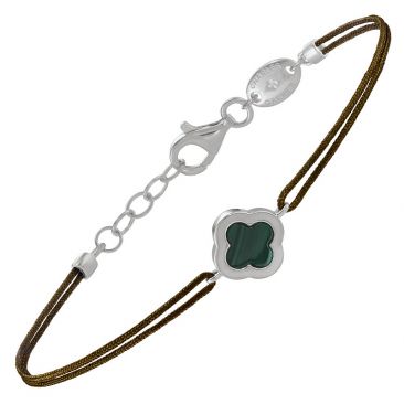 Bracelet argent malachite Charles Garnier - AGF170216B