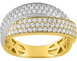 Bague or oxyde(s) de zirconium - 09SA665BZ
